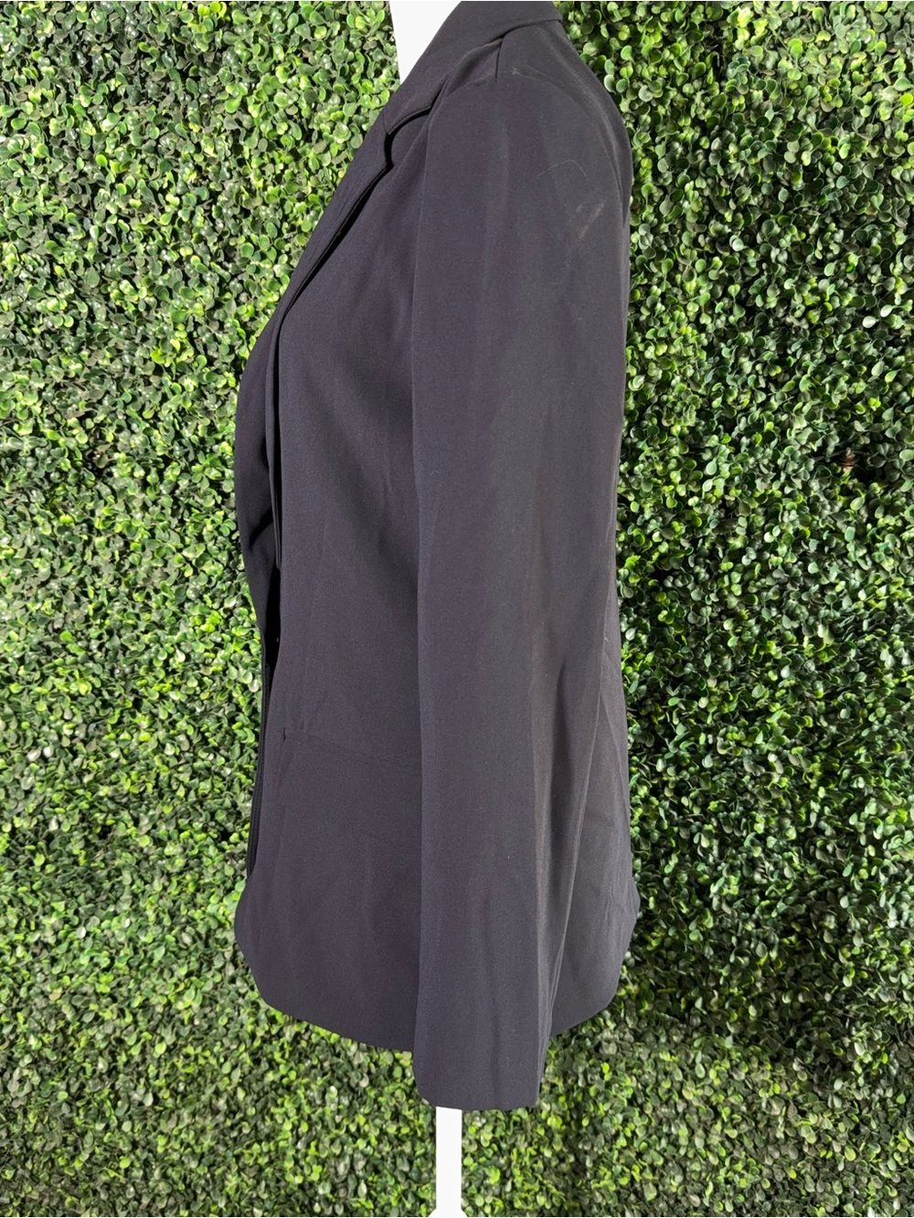 Zara Woman Studio Blazer Jacket Structured Tailored Navy XS NWT - Picture 3 of 10
